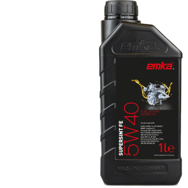 EMKA Motoröl Supersint FE 5W40, 1L Kan 0125075