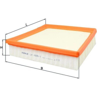 Knecht Luftfilter LX 4335/1