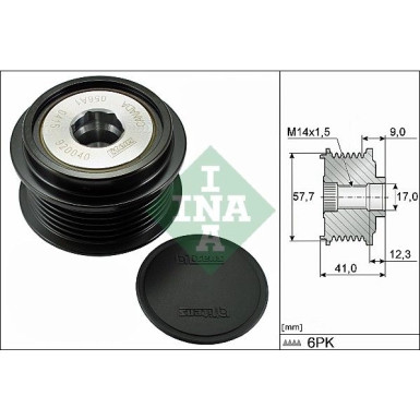 INA Generatorfreilauf 535 0313 10