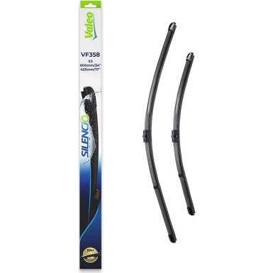 Valeo Wischblatt Scheibenwischer SILENCIO FLAT BLADE SET 574372