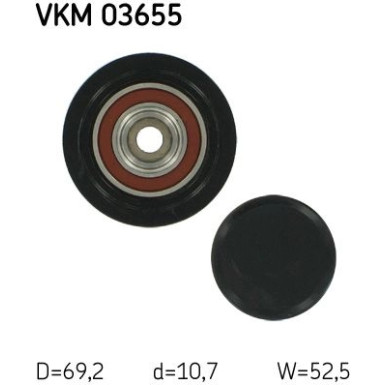 SKF Generatorfreilauf VKM 03655