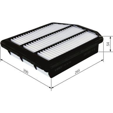 BOSCH F 026 400 522 Luftfilter BOSCH F 026 400 522 Luftfilter