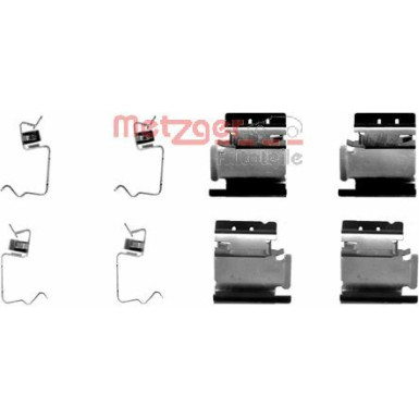 Metzger Zubehörsatz, Scheibenbremsbelag 109-1218