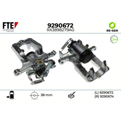 FTE Bremssattel 9290672