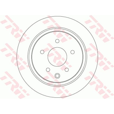 TRW Bremsscheibe DF7369 TRW Bremsscheibe DF7369