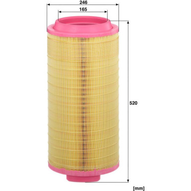Luftfilter C 25 024/1 Luftfilter C 25 024/1