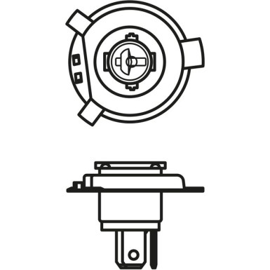 BOSCH Glühlampe Pure Light WS 1 987 302 104