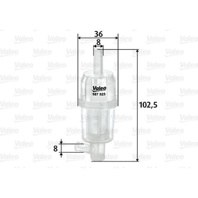 Valeo Kraftstofffilter 587523