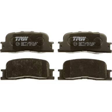 TRW Bremsbelagsatz, Scheibenbremse COTEC GDB3374 TRW Bremsbelagsatz, Scheibenbremse COTEC GDB3374