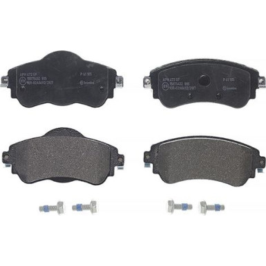 Brembo Bremsbelagsatz, Scheibenbremse PRIME LINE P 61 105 Brembo Bremsbelagsatz, Scheibenbremse PRIME LINE P 61 105