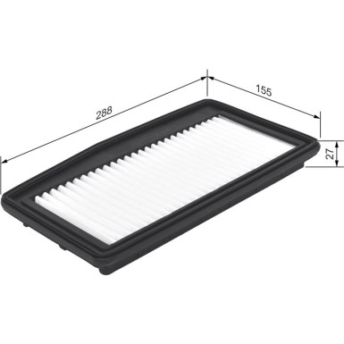Luftfilter F 026 400 512 Luftfilter F 026 400 512
