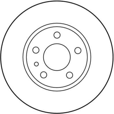 TRW Bremsscheibe DF1739 TRW Bremsscheibe DF1739