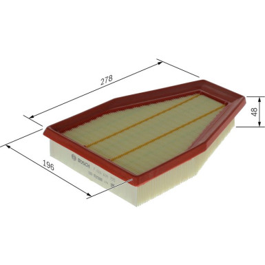 Luftfilter F 026 400 755 Luftfilter F 026 400 755