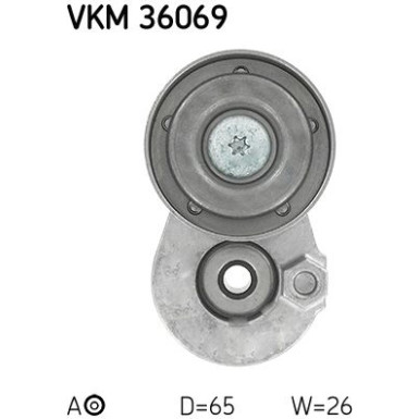 Spannrolle, Keilrippenriemen VKM 36069 Spannrolle, Keilrippenriemen VKM 36069