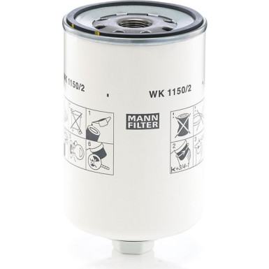 Mann-Filter Kraftstofffilter WK 1150/2 Mann-Filter Kraftstofffilter WK 1150/2