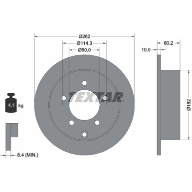 Bremsscheibe 92227403 Bremsscheibe 92227403