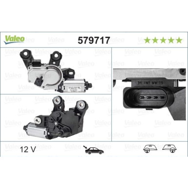 Valeo Wischermotor 579717
