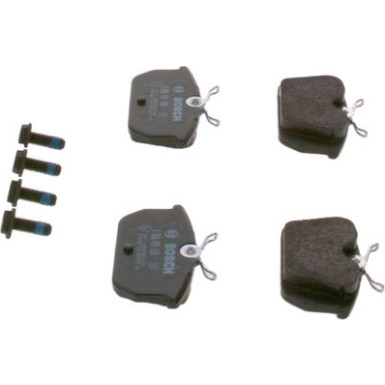 BOSCH Bremsbelagsatz, Scheibenbremse 0 986 491 030