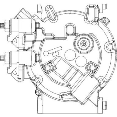 Kompressor, Klimaanlage ACP 310 000P Kompressor, Klimaanlage ACP 310 000P