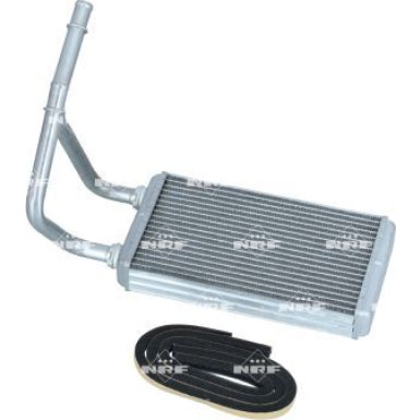 NRF Wärmetauscher, Innenraumheizung mit Rohranschluss EASY FIT 54312