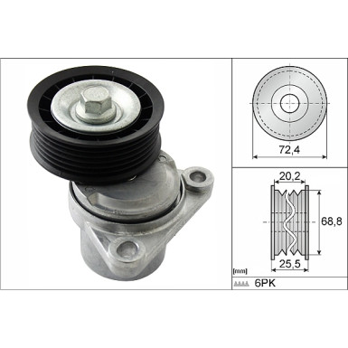 INA Spannarm, Keilrippenriemen 534 0326 10