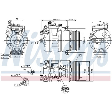 Kompressor, Klimaanlage 89574 Kompressor, Klimaanlage 89574