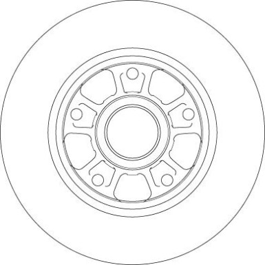 TRW Bremsscheibe DF6182