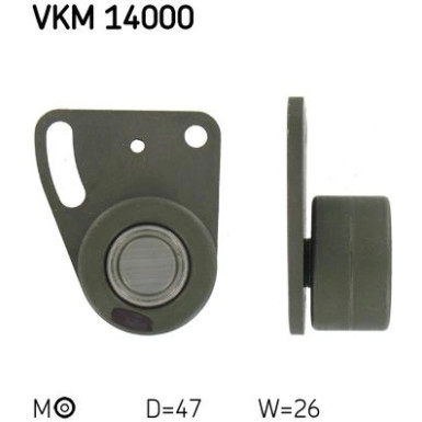 SKF Spannrolle, Zahnriemen VKM 14000