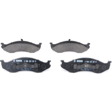 BOSCH Bremsbelagsatz, Scheibenbremse 0 986 424 284 BOSCH Bremsbelagsatz, Scheibenbremse 0 986 424 284
