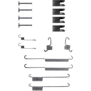 Zubehörsatz, Bremsbacken 8DZ 355 200-311 Zubehörsatz, Bremsbacken 8DZ 355 200-311