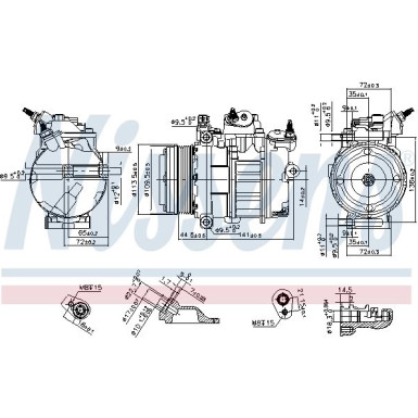 Kompressor, Klimaanlage 890419 Kompressor, Klimaanlage 890419