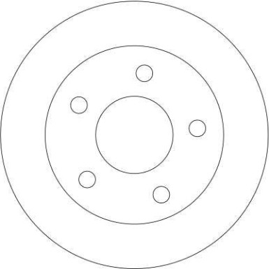 Bremsscheibe DF4357 Bremsscheibe DF4357