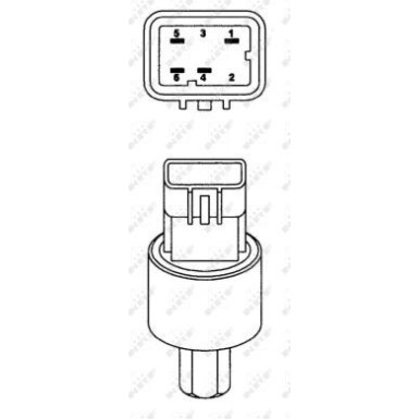 Druckschalter, Klimaanlage 38929 Druckschalter, Klimaanlage 38929