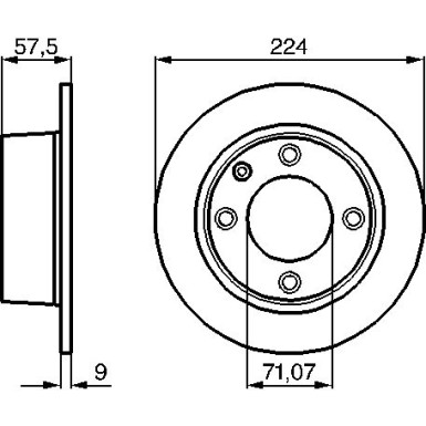 BOSCH Bremsscheibe 0 986 478 604 BOSCH Bremsscheibe 0 986 478 604