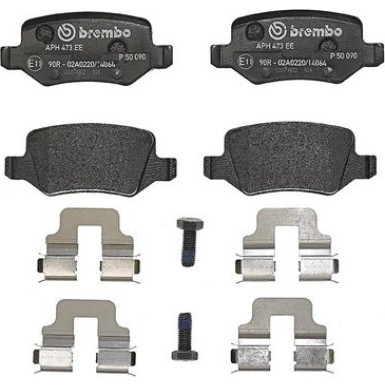 Brembo Bremsbelagsatz, Scheibenbremse PRIME LINE P 50 090