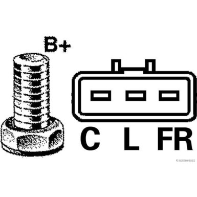 Herth+Buss Jakoparts Generator J5110561