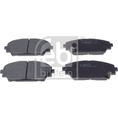febi bilstein Bremsensatz, Scheibenbremse Bremsensatz Vorne + Hinten 10868407