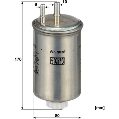 Kraftstofffilter WK 9036
