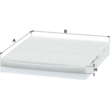 MANN-FILTER CU 2435 Innenraumfilter, Partikelfilter