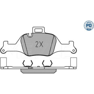 Bremsbelagsatz, Scheibenbremse 025 259 0018/PD Bremsbelagsatz, Scheibenbremse 025 259 0018/PD