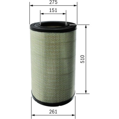 Luftfilter F 026 400 678 Luftfilter F 026 400 678