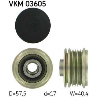 Generatorfreilauf VKM 03605