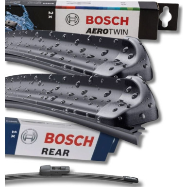 BOSCH Scheibenwischer Set V+H 3 397 007 863 + 634 für VAG