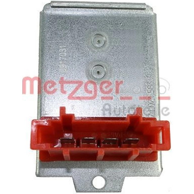 Metzger Widerstand, Innenraumgebläse 0917031 Metzger Widerstand, Innenraumgebläse 0917031