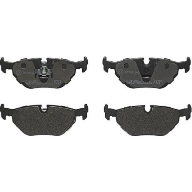 Brembo Bremsbelagsatz, Scheibenbremse PRIME LINE P 06 011