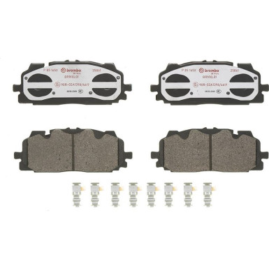 Brembo Bremsbelagsatz, Scheibenbremse XTRA LINE P 85 165X