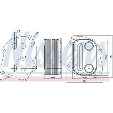 Ölkühler, Motoröl 90963