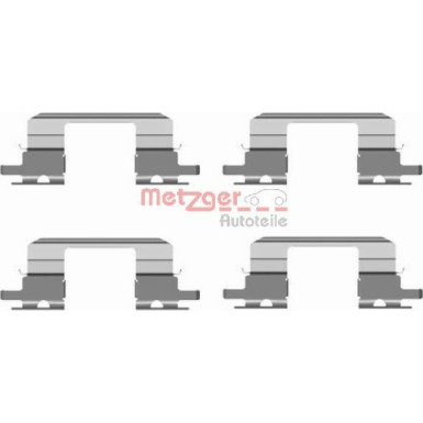 Metzger Zubehörsatz, Scheibenbremsbelag 109-1672
