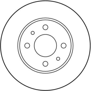 TRW Bremsscheibe DF1745 TRW Bremsscheibe DF1745