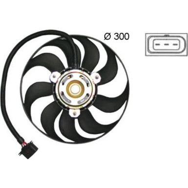 Mahle Lüfter, Motorkühlung BEHR CFF 377 000S